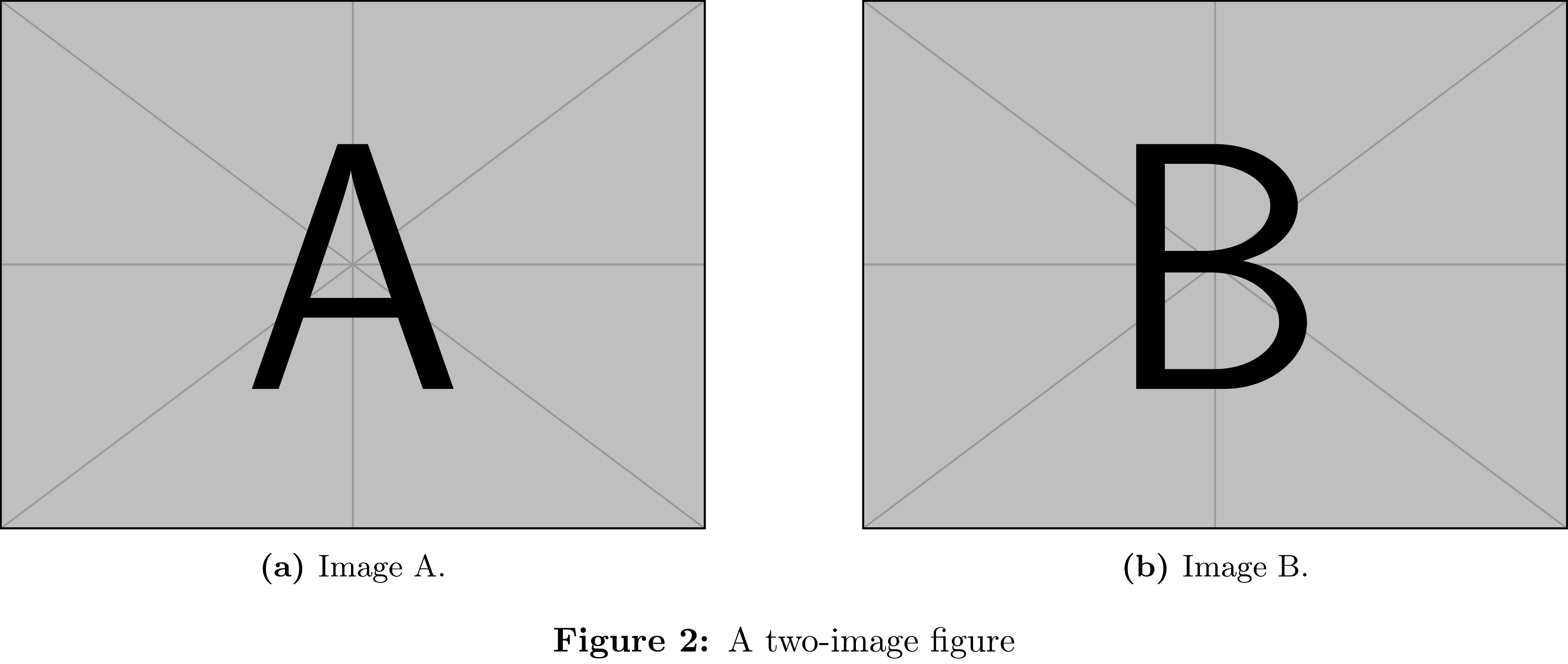 Two images